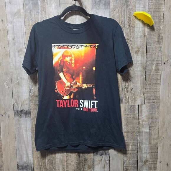 2013 Taylor Swift THE RED TOUR Concert Tour T Shirt Unisex Graphic Print - Picture 1 of 5